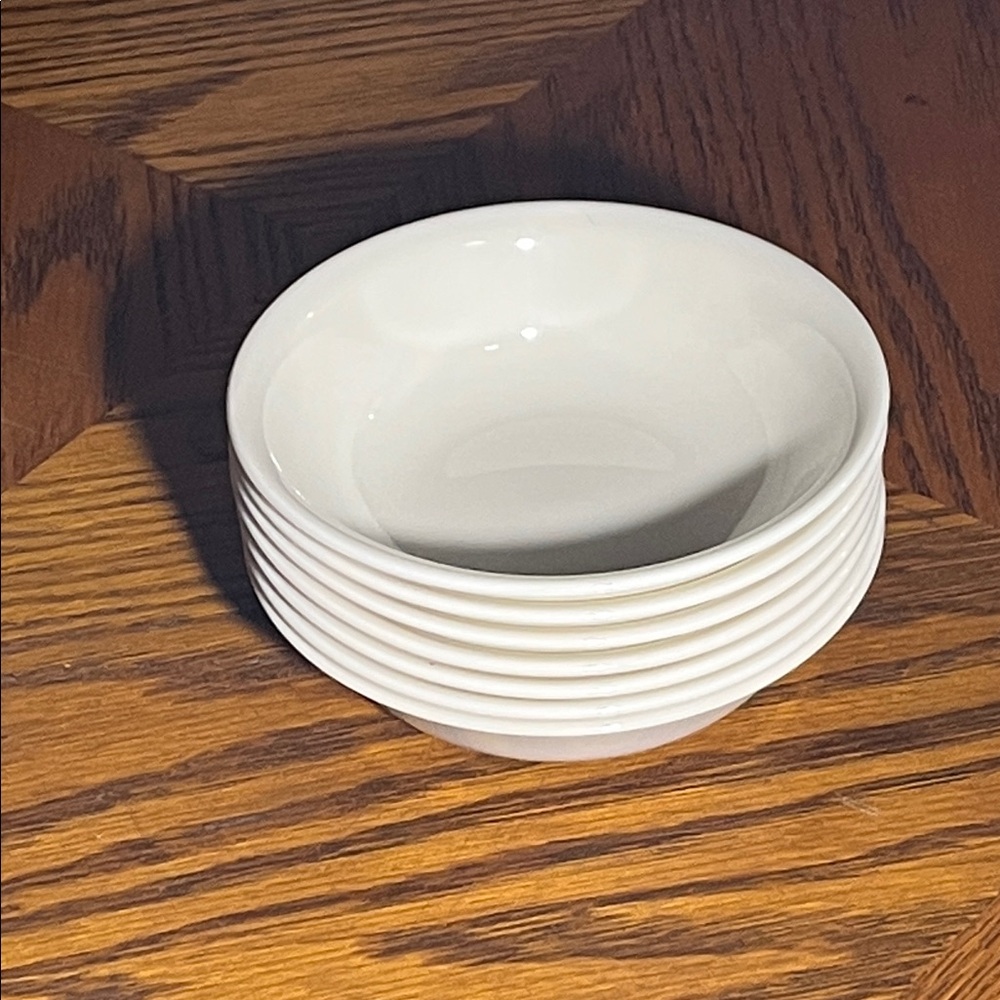 Corelle Sandstone 5 3/8" Fruit/Dessert (Sauce) Bowl Set of 7 - Picture 6 of 9